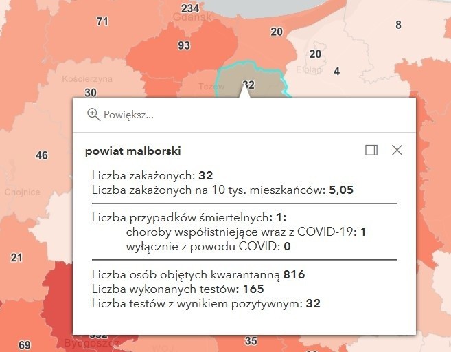 Koronawirus na Pomorzu 02.04.2021. 1335 nowych przypadków zachorowania na Covid-19 w województwie pomorskim! Zmarło 29 osób