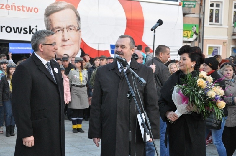 Komorowski w Przasnyszu