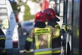 Pożar pustostanu w Pile. Strażacy znaleźli zwęglone zwłoki