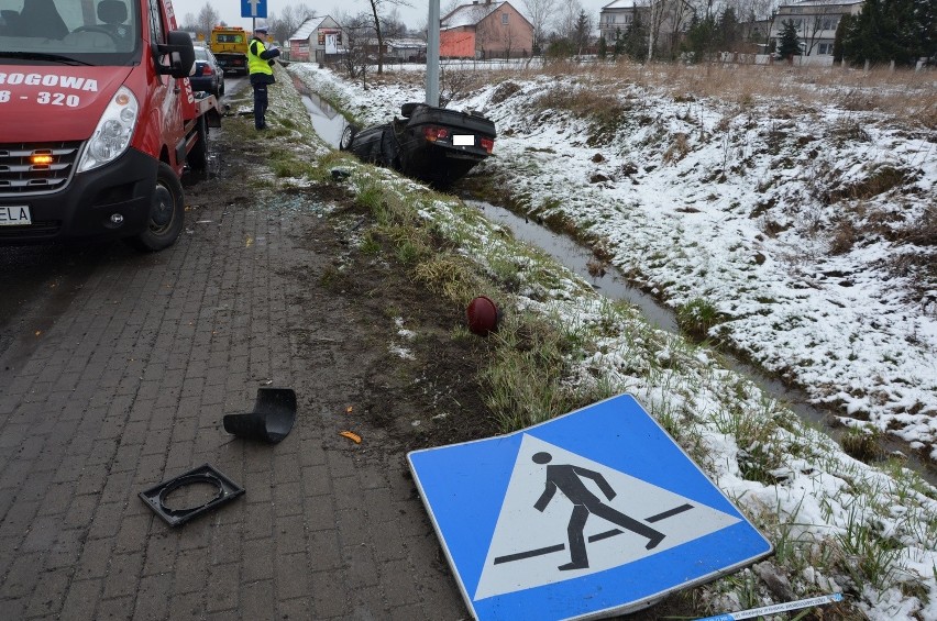 Wypadek w Bolesławiu