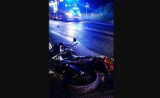 Zderzenie motocykla z osobówką w Mieronicach. Ranny motocyklista