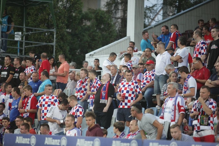 Kibice na meczu Górnik Zabrze - Jagiellonia Białystok