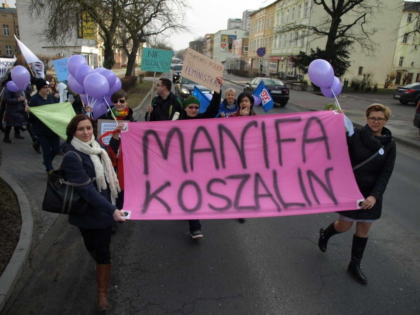 Manifa w Koszalinie.