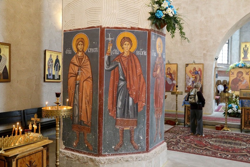 Cerkiew Zwiastowania NMP w Supraślu ma nowe freski (zdjęcia)