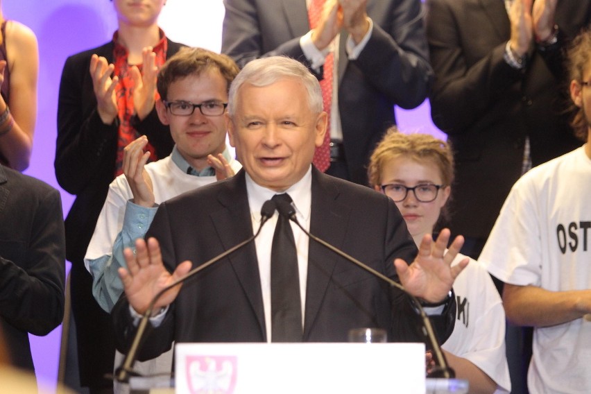 Wybory Samorządowe 2014: Jarosław Kaczyński na konwencji PiS...