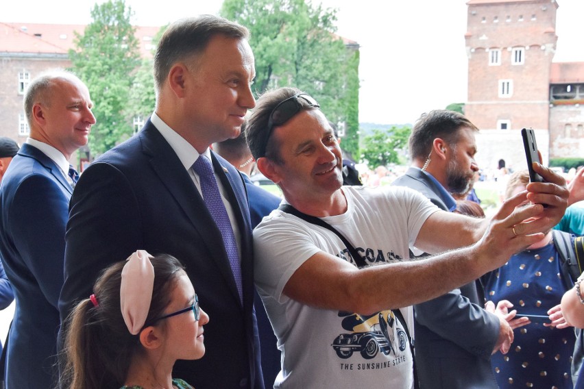 Andrzej Duda na Wawelu