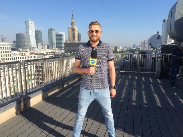 Bartek Jędrzejak, zielonogórzanin, zdobywca Telekamery 2021 w kategorii Najlepszy prezenter pogody.