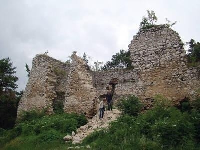 Gmina dostała dotację na naprawę murów bydlińskiego zamku Fot. Jacek Sypień