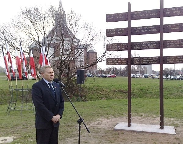 Tadeusz Truskolaski, prezydent Białegostoku podczas...