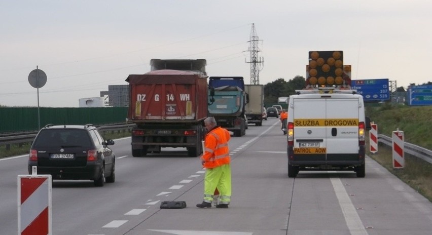 Trudny dzień na autostradzie A4. Co chwilę ją zamykali