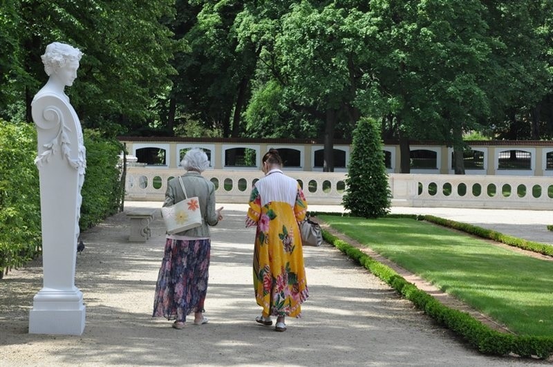 Ogród Branickich - Nowe rzeźby (zdjęcia)