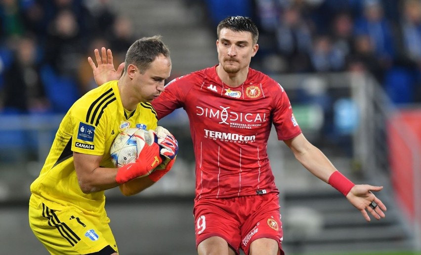 Trener Widzewa Janusz Niedźwiedź: Ten gol może być bodźcem dla Jordiego, aby strzelał kolejne bramki