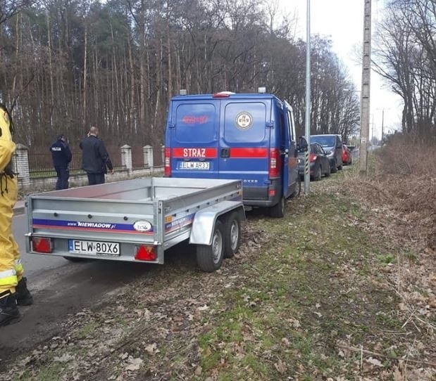 W poszukiwaniach wzięli udział m.in. strażacy ochotnicy z...