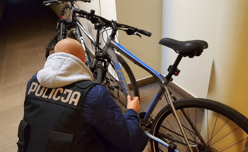 Policjanci odzyskali trzy rowery, które złodzieje ukradli w...