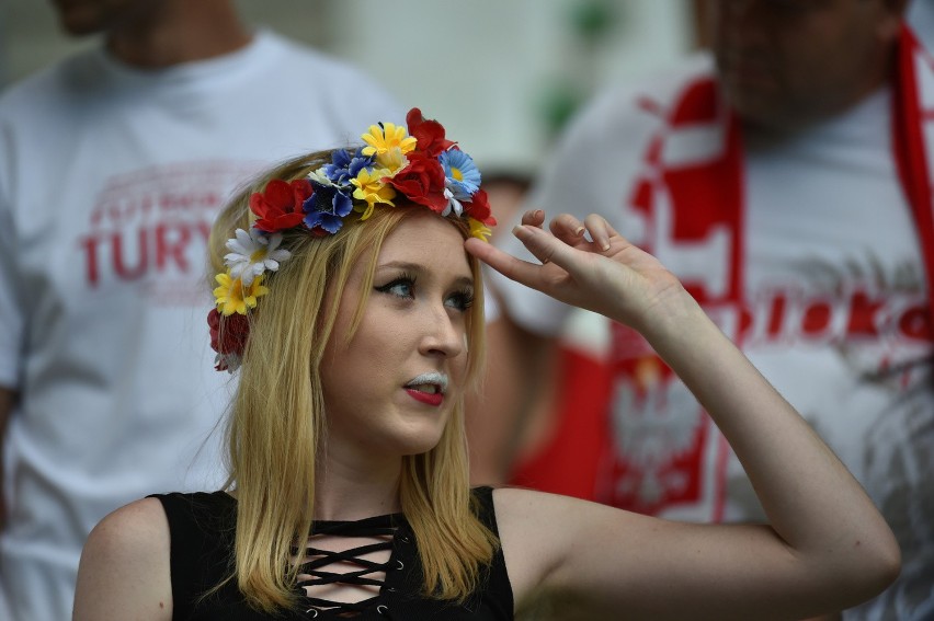 Piękne Polki na meczu Polska - Szwajcaria
