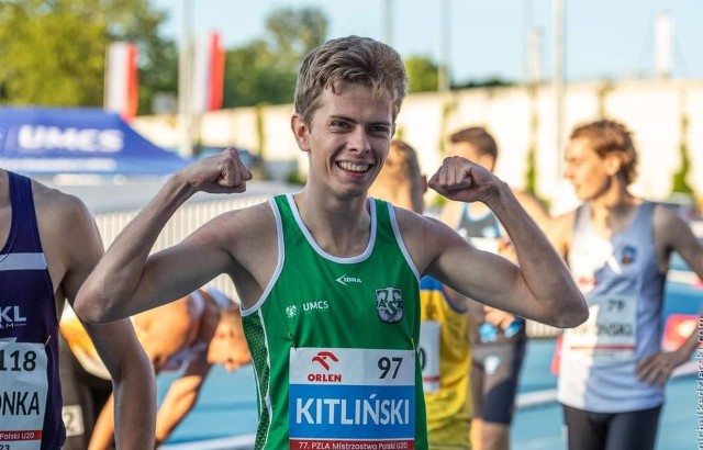(Bartosz Kitliński z AZS UMCS Lublin na mistrzostwach Europy U20 w Jerozolimie wystartuje na dystansie 800 m)