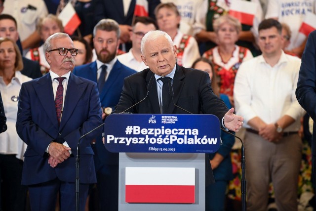 Jarosław Kaczyński: Tusk nie ma poglądów, ale Trzaskowski jest skrajnym lewicowcem.