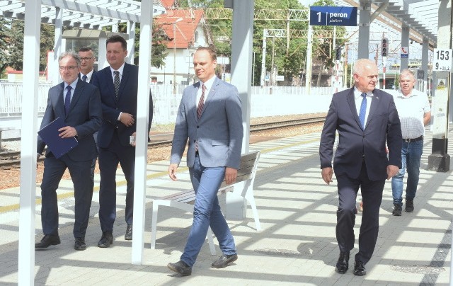 Konferencja prasowa na temat modernizacji mostów kolejowych - Zielona Góra 1 lipca 2020