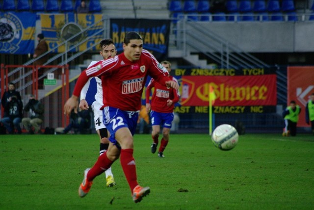 Ruben Jurado zagra w pierwszym składzie drużyny Piasta