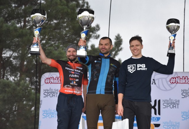 Na podium najlepsi w kategorii open: 1. Paweł Żywicki (Bytów), 2. Rafał Szturo (Toruń) oraz 3. Marcin Małas (Bydgoszcz)