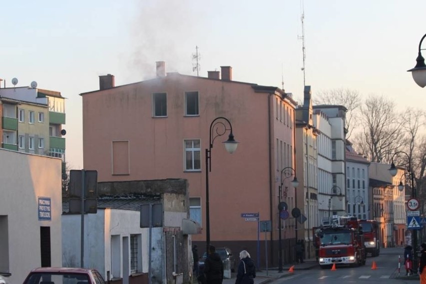 W poniedziałek późnym popołudniem doszło do groźnego pożaru...