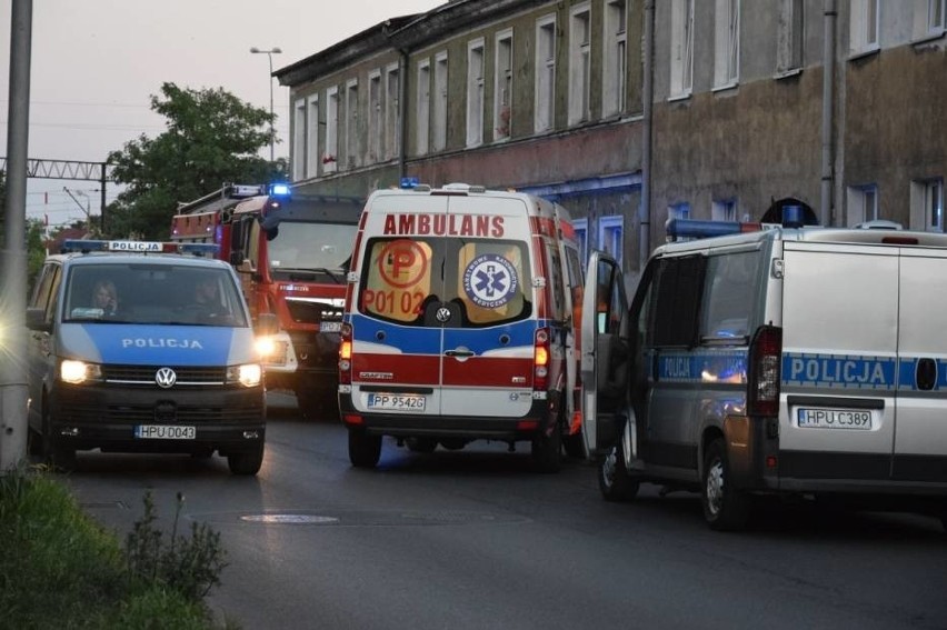 Huk i dym przeraziły okolicznych mieszkańców.