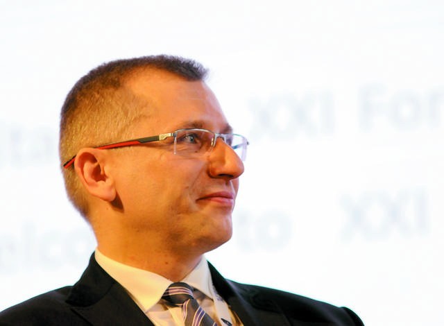 Krzysztof Kwiatkowski był gościem niedawnego Forum Gospodarczego w Toruniu. 
