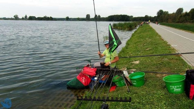 W weekendowych zawodach wzięło udział ok. 40 wędkarzy z całego województwa lubelskiego