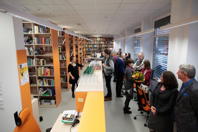 Otwarcie biblioteki obcojęzycznej przy ul. Kośnego w Opolu.