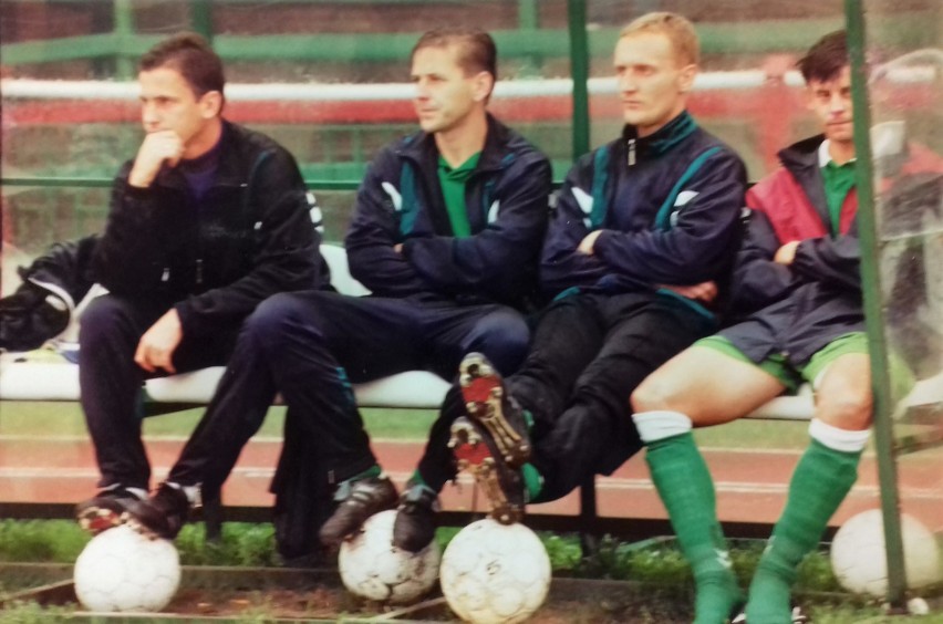 Od lewej: Piotr Wrześniak, Artur Tyrka, Dariusz Szwajca,...