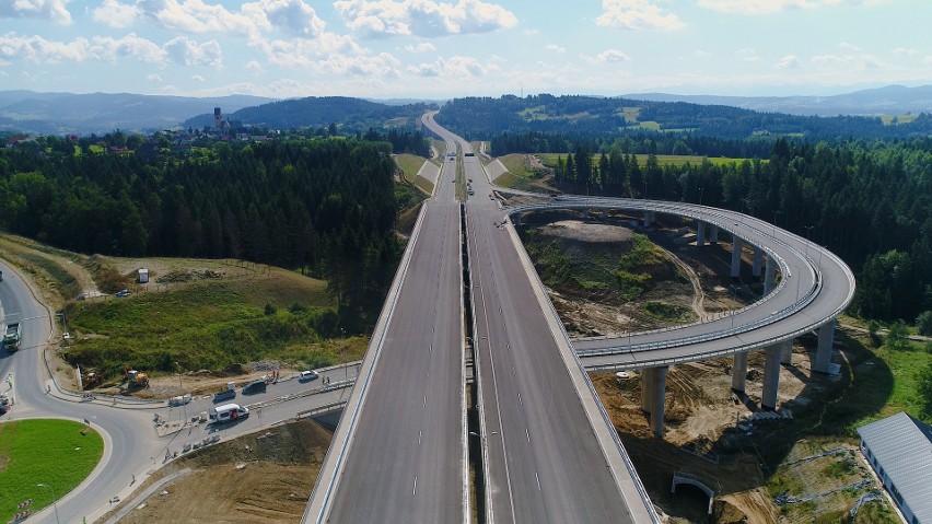 Nowy odcinek ekspresowej zakopianki gotowy! Zobacz jak wygląda!