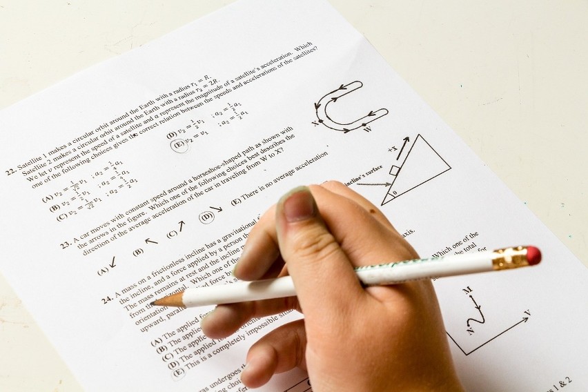 Na drugim miejscu znajduje się matematyka. Lekcja...