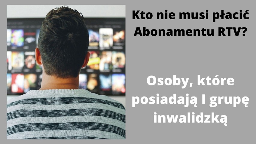 Te osoby nie muszą płacić za Abonament RTV w tym roku. Zobacz, czy jesteś na długiej liście zwolnionych