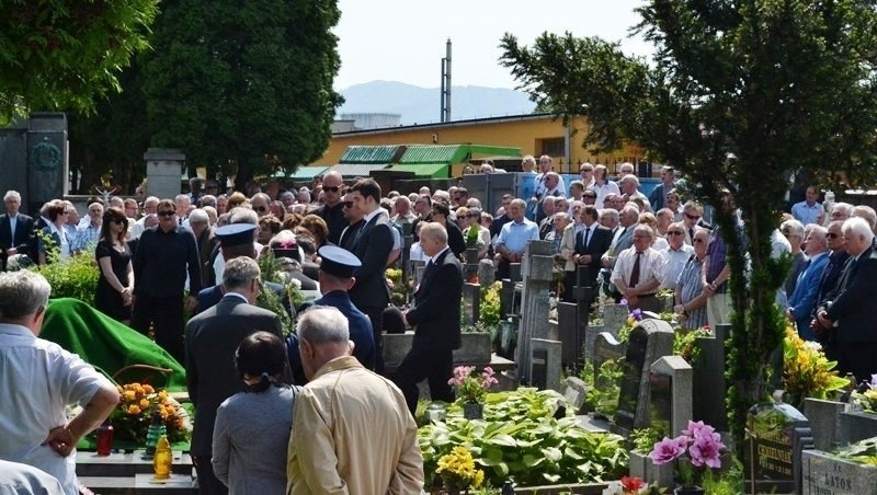 Pogrzeb Zbigniewa Pietrzykowskiego w Bielsku-Białej