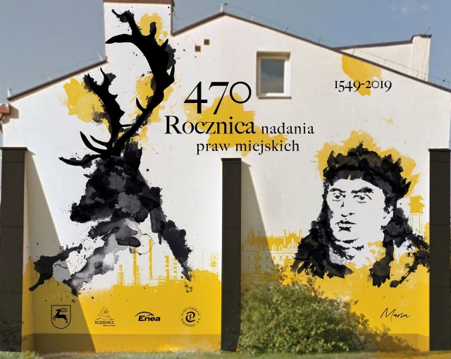 Mural powstanie w ramach projektu, który realizują wspólnie Gmina Kozienice i Enea Wytwarzanie Sp. z o.o.