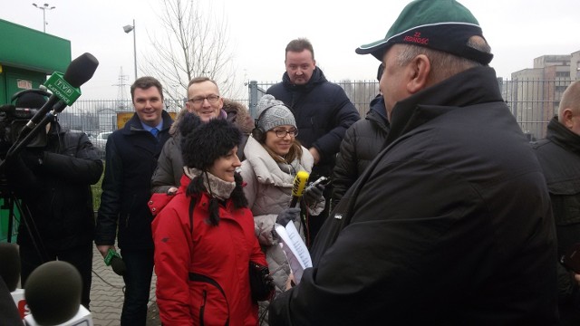 Strajk górników w kopalni Budryk