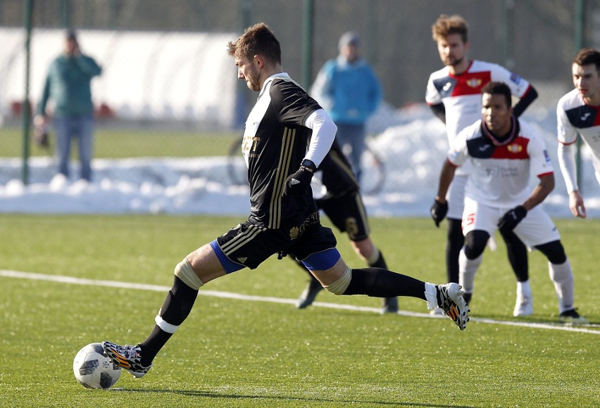 ŁKS Łódź - Polonia Środa Wielkopolska 3:1. Łodzianie wygrali ostatni sparing przed wylotem na zgrupowanie