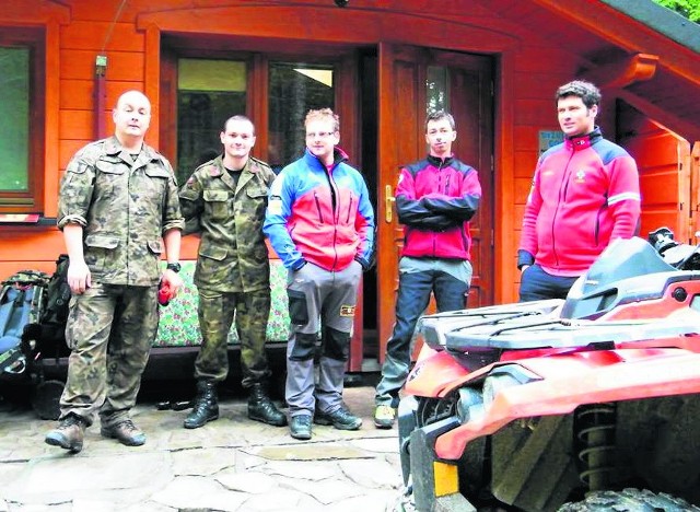 Strzelcy i ratownicy na wspólnym dyżurze w górach