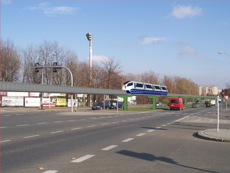 Miejska kolejka w Rzeszowie - wizualizacje