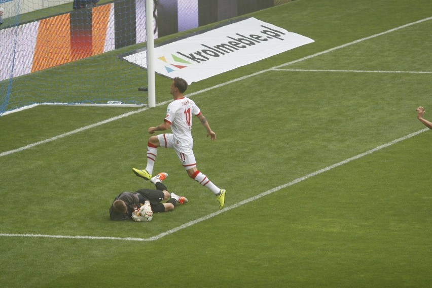 Mecz GKS Tychy - FC Koeln na otwarcie stadionu w Tychach