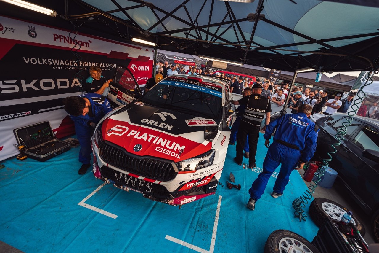 Marczyk i Gospodarczyk na podium ORLEN 79. Rajdu Polski