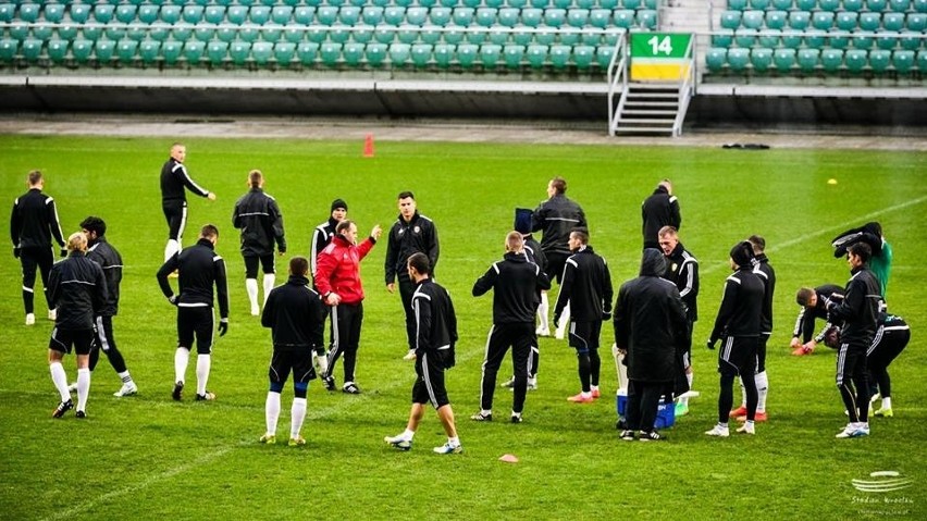 Śląsk - Legia. WKS trenował na Stadionie Wrocław, dwie niewiadome w składzie [ZDJĘCIA, FILM]