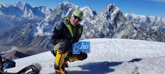 Karol Adamski w drodze na Mount Everest. Więcej na kolejnych zdjęciach - zobaczcie niesamowite widoki.
