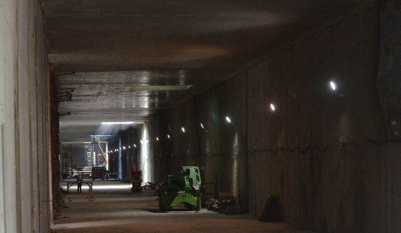 Budowa dworca Łódź Fabryczna. Jest już 900 metrów tunelu