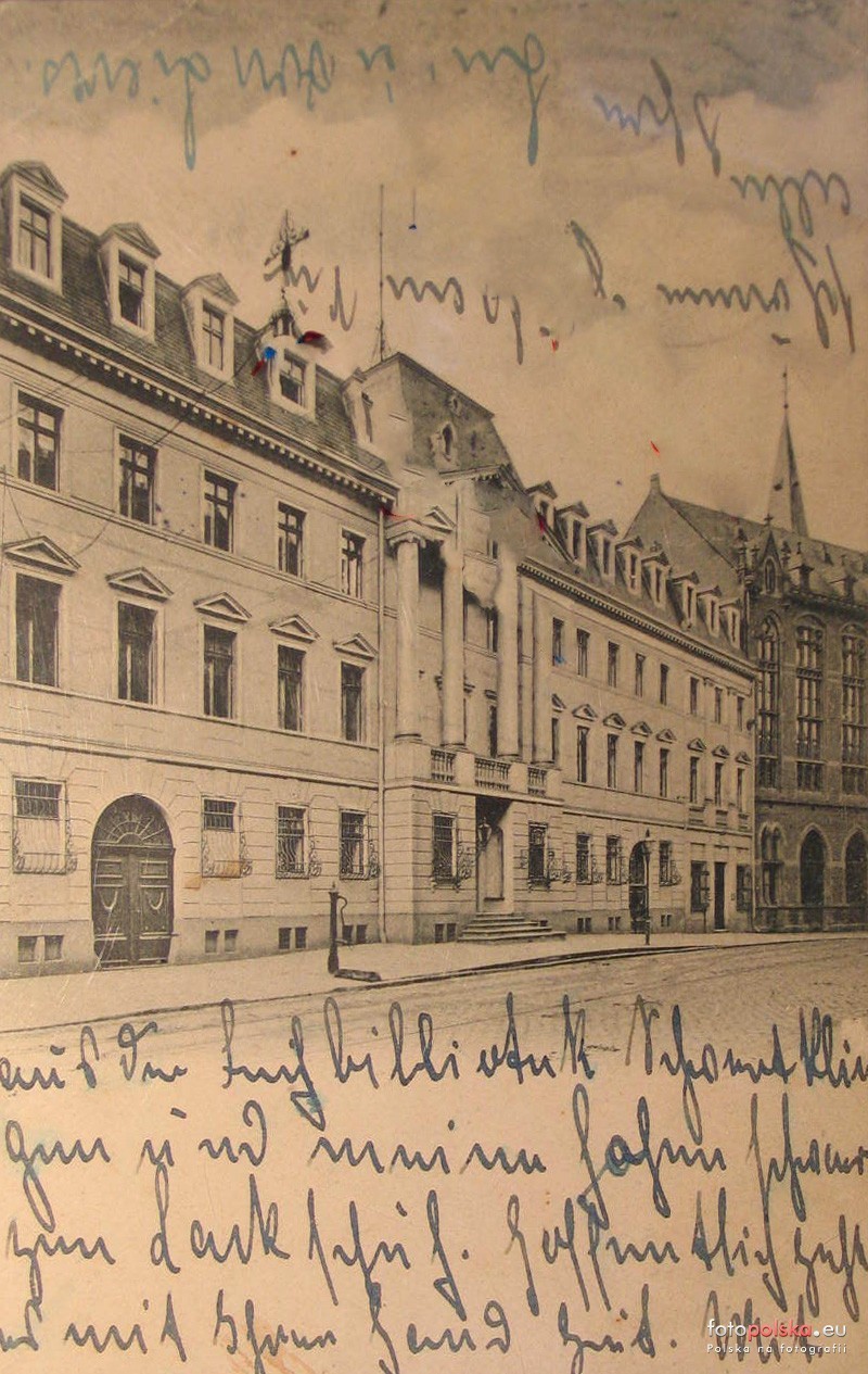 Zdjęcie pałacu Wallenberg-Pachaly z roku 1905