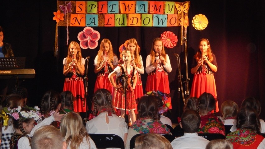 W Domu Kultury "Borki" w Radomiu dzieciaki śpiewały na ludowo
