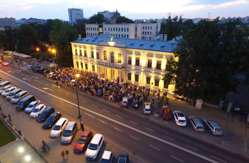 Lublin. Pikieta przeciw zmianom w sądownictwie