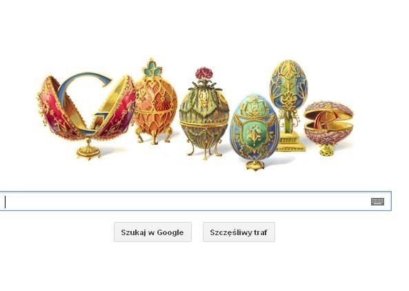 Peter Carl Fabergé dziś na google doodle