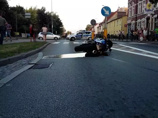 Śmiertelny wypadek w Lęborku. Nie żyje motocyklista.