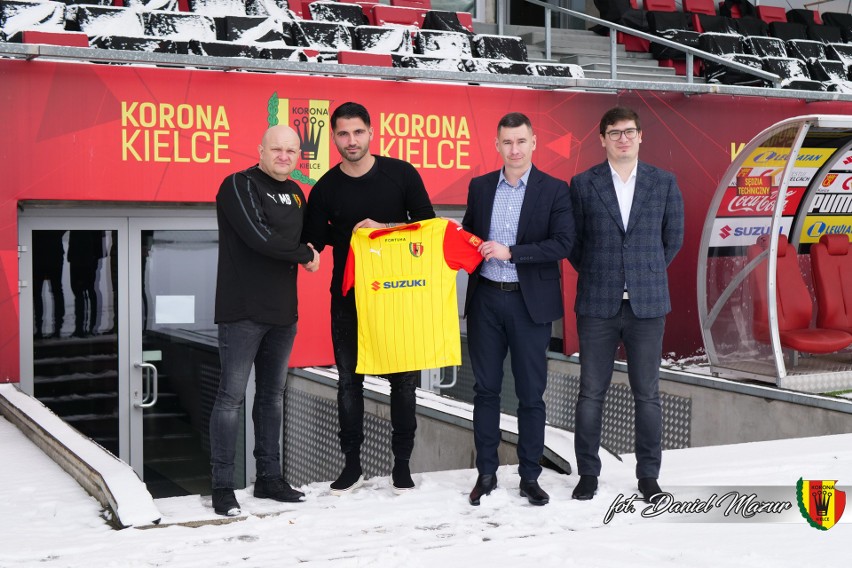 Turek z austriackim paszportem Kubilay Yilmaz podpisał kontrakt z Koroną Kielce. Powinien być dużym wzmocnieniem ofensywy [ZDJĘCIA]